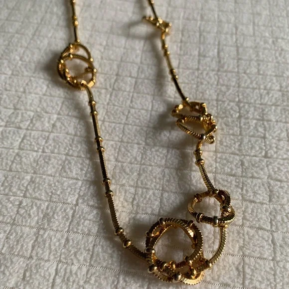 J.Crew golden twists long necklace - Picture 8 of 8